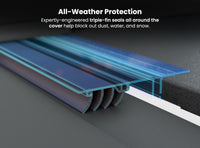 Worksport AL3 Quick Latch Hard Tonneau Cover