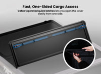 Worksport AL3 Quick Latch Hard Tonneau Cover