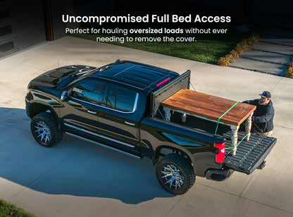 Worksport AL4 Flip-Up Hard Tonneau Cover