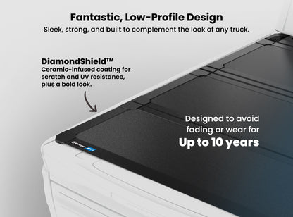 Worksport AL4 Flip-Up Hard Tonneau Cover