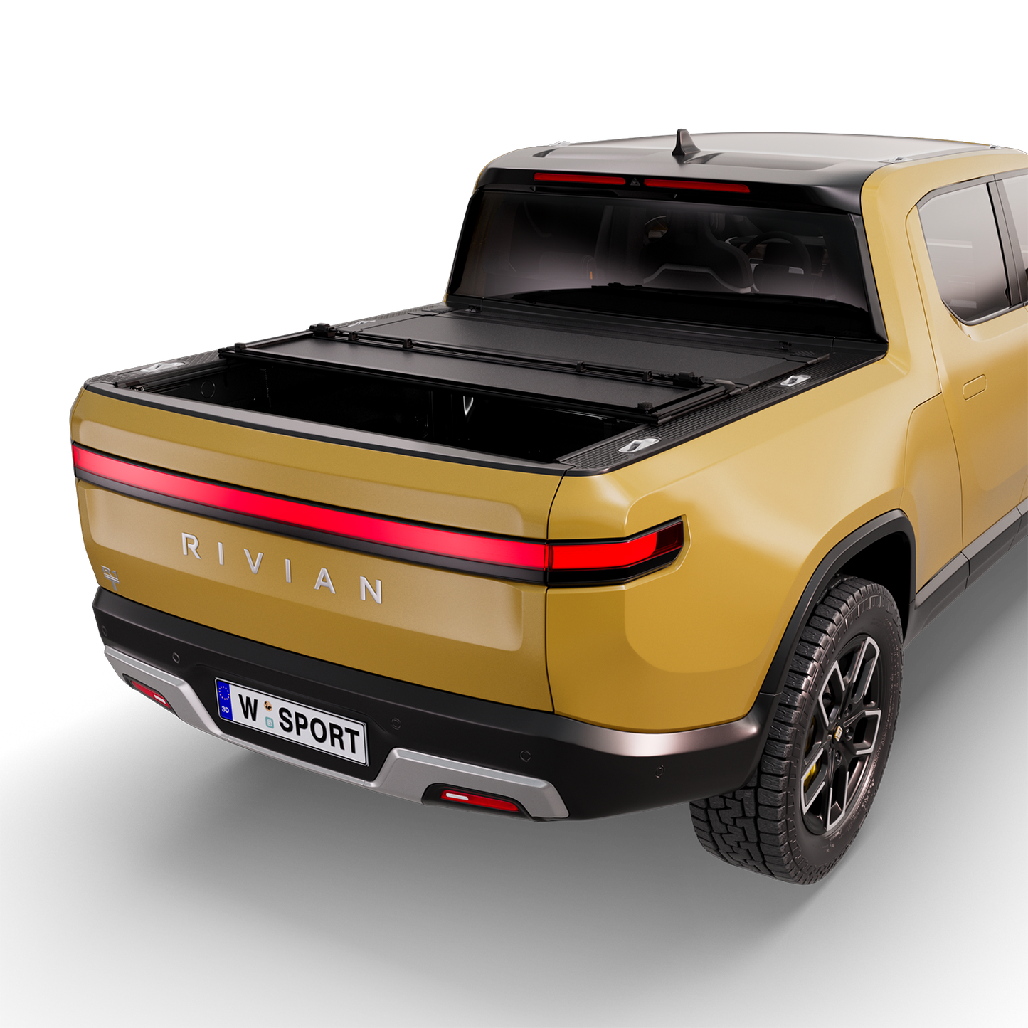 Worksport AL4 Flip-Up Hard Tonneau Cover