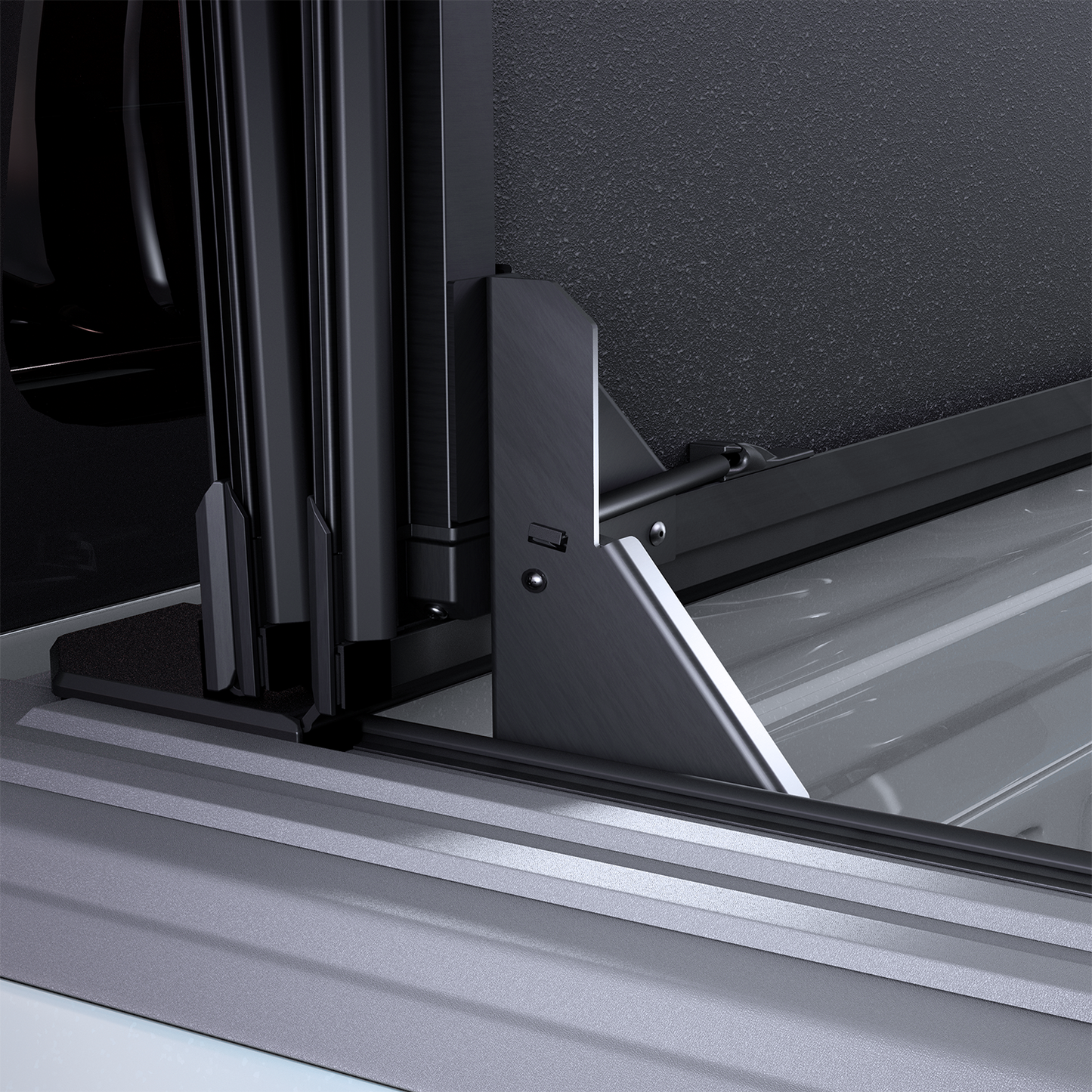 Worksport NEXUS Auto Flip-Up Trifold Hard Tonneau Cover