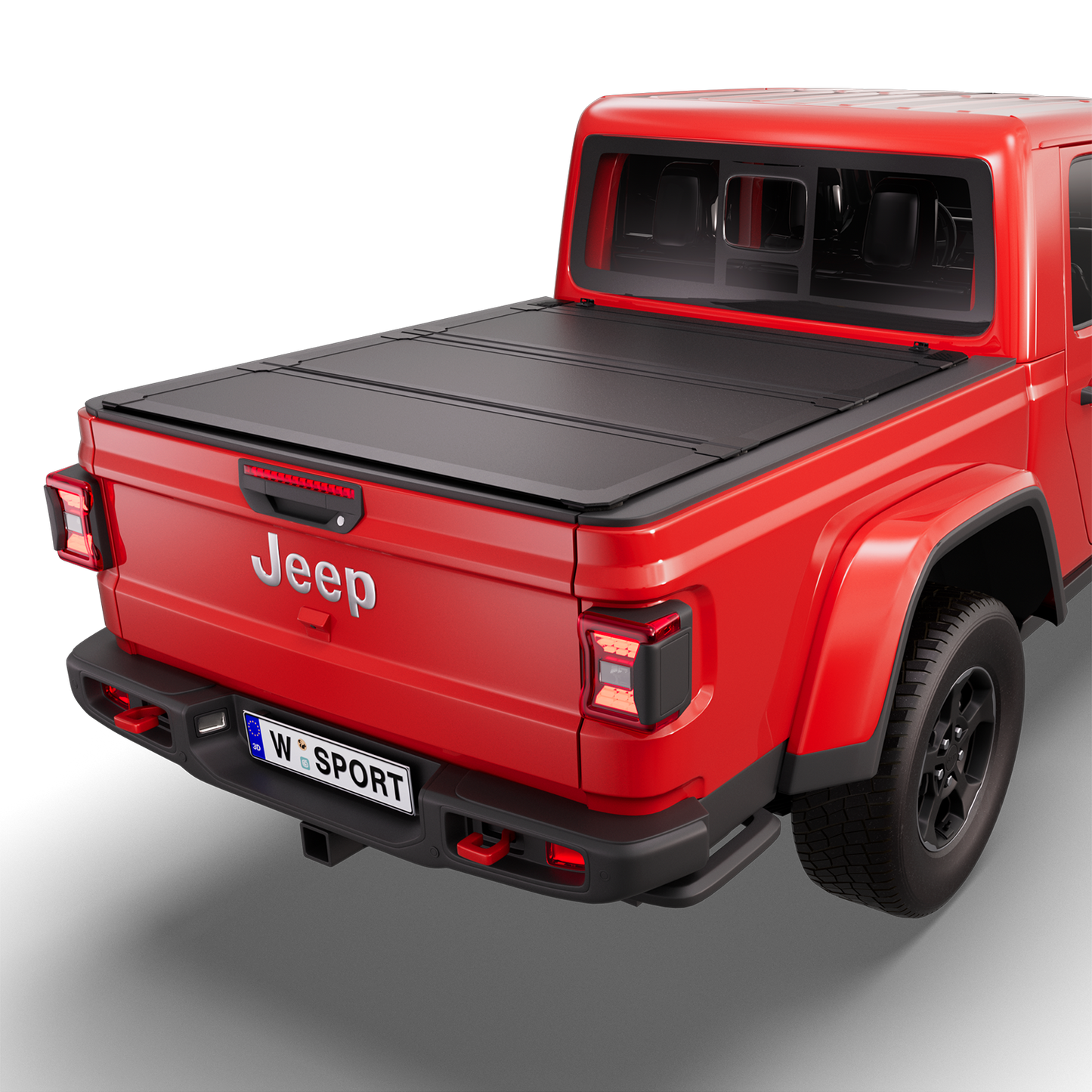 Worksport NEXUS Auto Flip-Up Trifold Hard Tonneau Cover