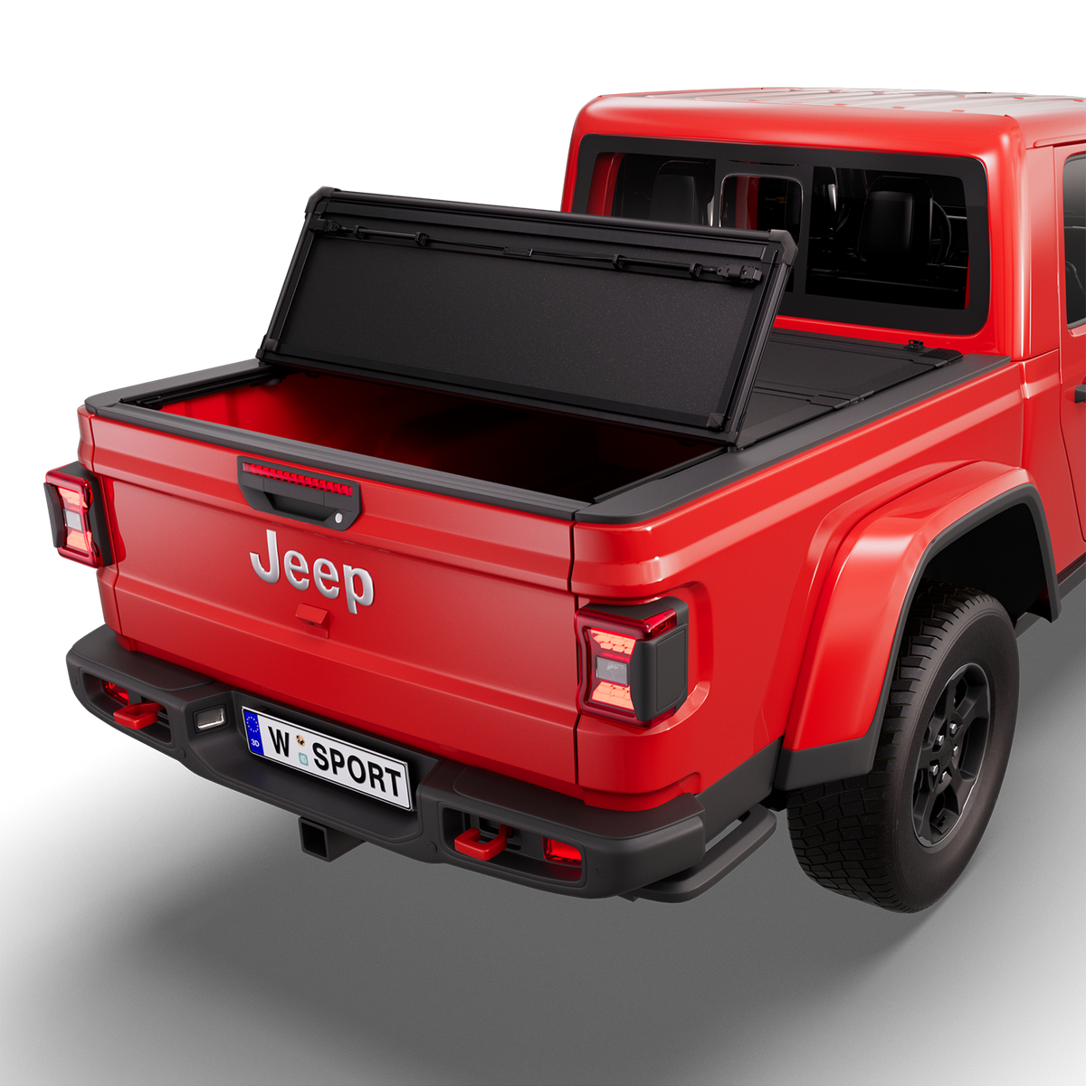 Worksport NEXUS Auto Flip-Up Trifold Hard Tonneau Cover