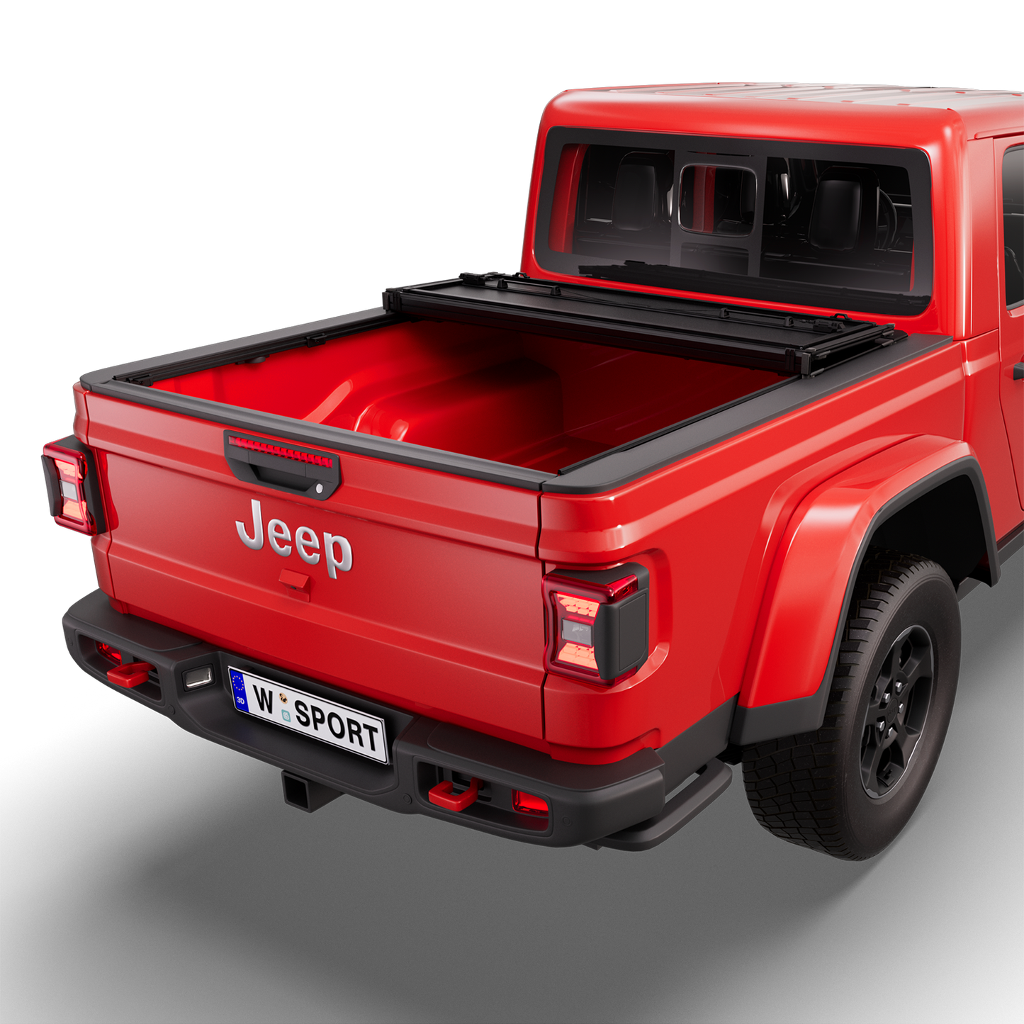 Worksport NEXUS Auto Flip-Up Trifold Hard Tonneau Cover