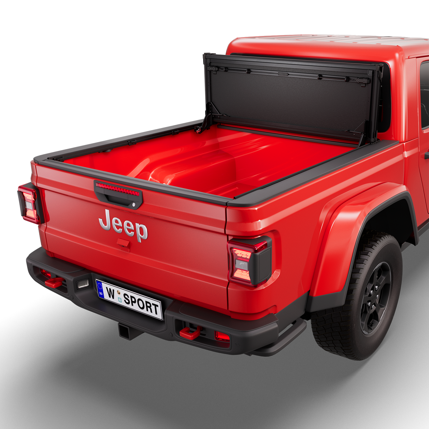 Worksport NEXUS Auto Flip-Up Trifold Hard Tonneau Cover