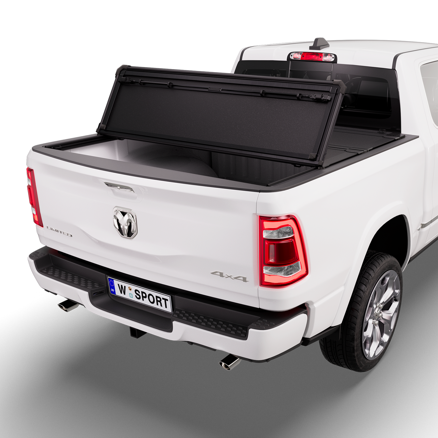 Worksport NEXUS Auto Flip-Up Trifold Hard Tonneau Cover