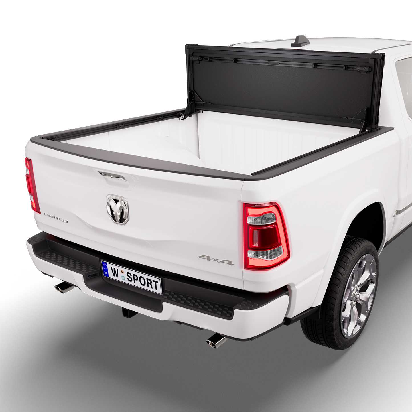 Worksport NEXUS Auto Flip-Up Trifold Hard Tonneau Cover