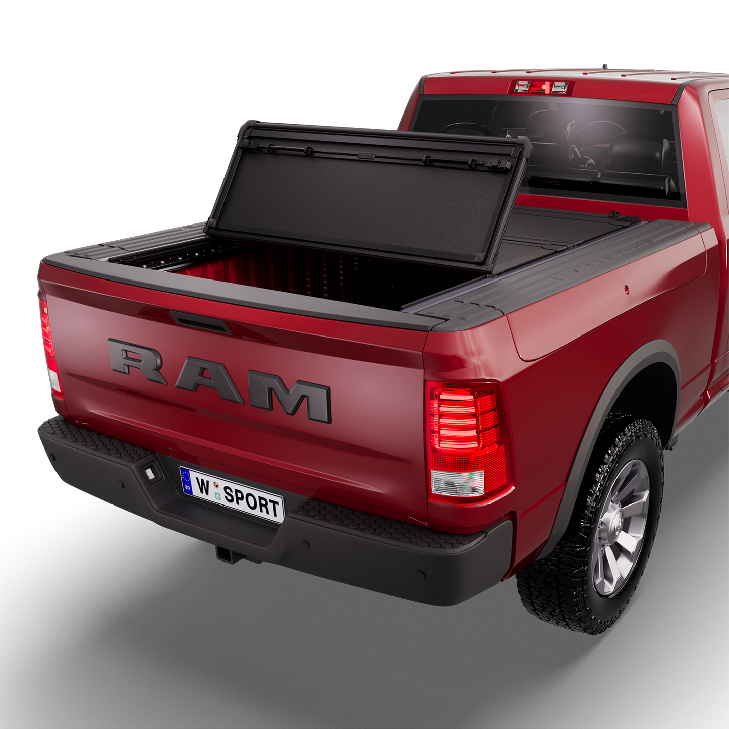 Worksport NEXUS Auto Flip-Up Trifold Hard Tonneau Cover