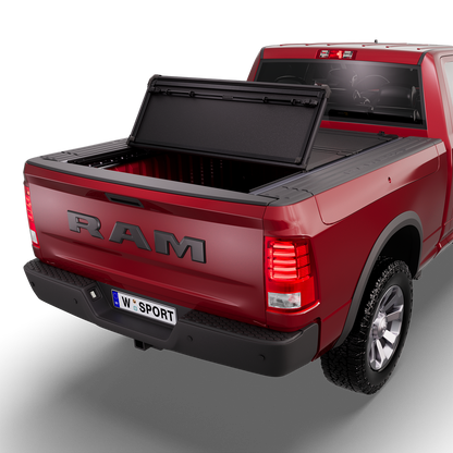 Worksport NEXUS Auto Flip-Up Trifold Hard Tonneau Cover