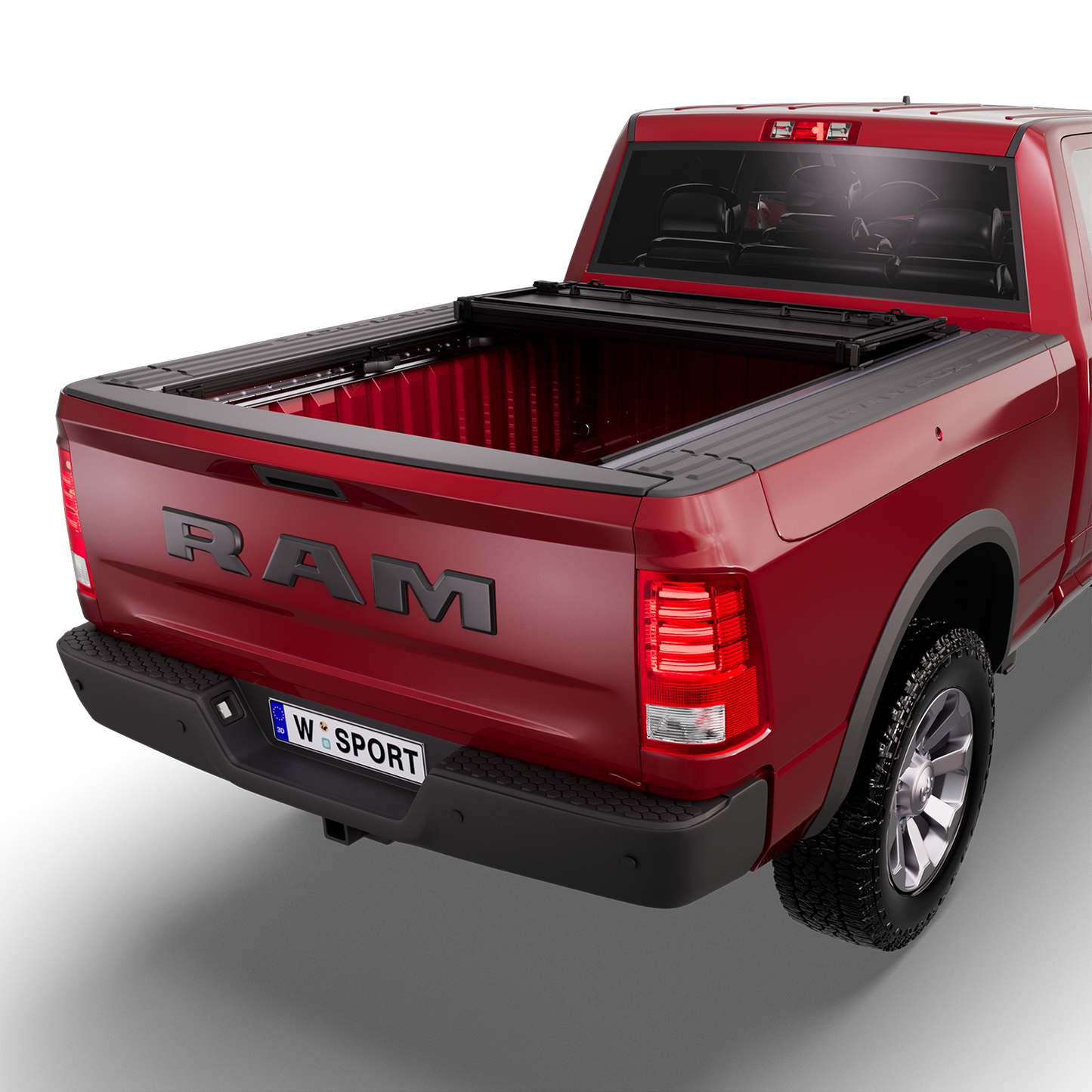 Worksport NEXUS Auto Flip-Up Trifold Hard Tonneau Cover