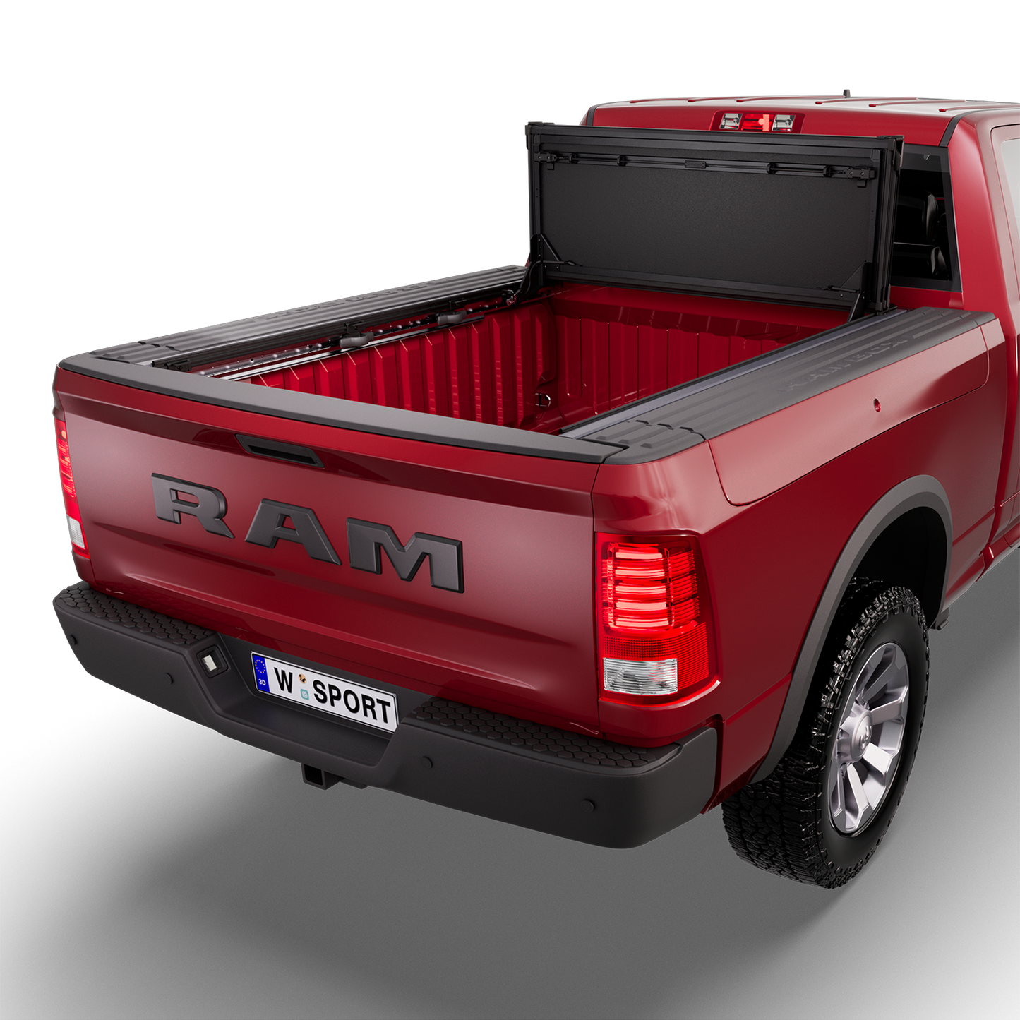 Worksport NEXUS Auto Flip-Up Trifold Hard Tonneau Cover