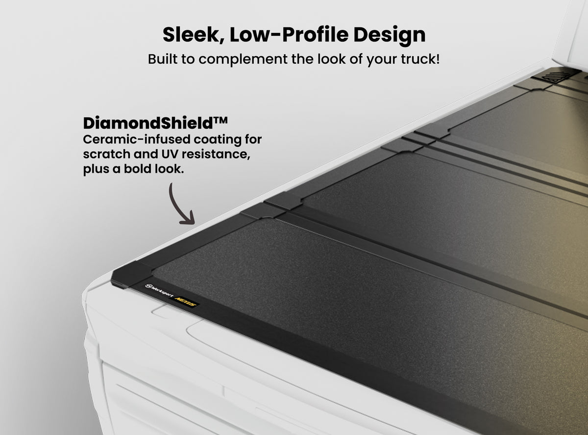 Worksport NEXUS Auto Flip-Up Trifold Hard Tonneau Cover