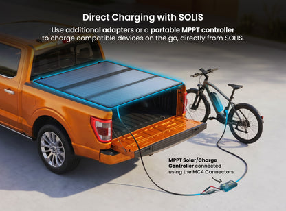 Worksport SOLIS Solar Tonneau Cover