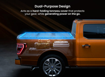 Worksport SOLIS Solar Tonneau Cover