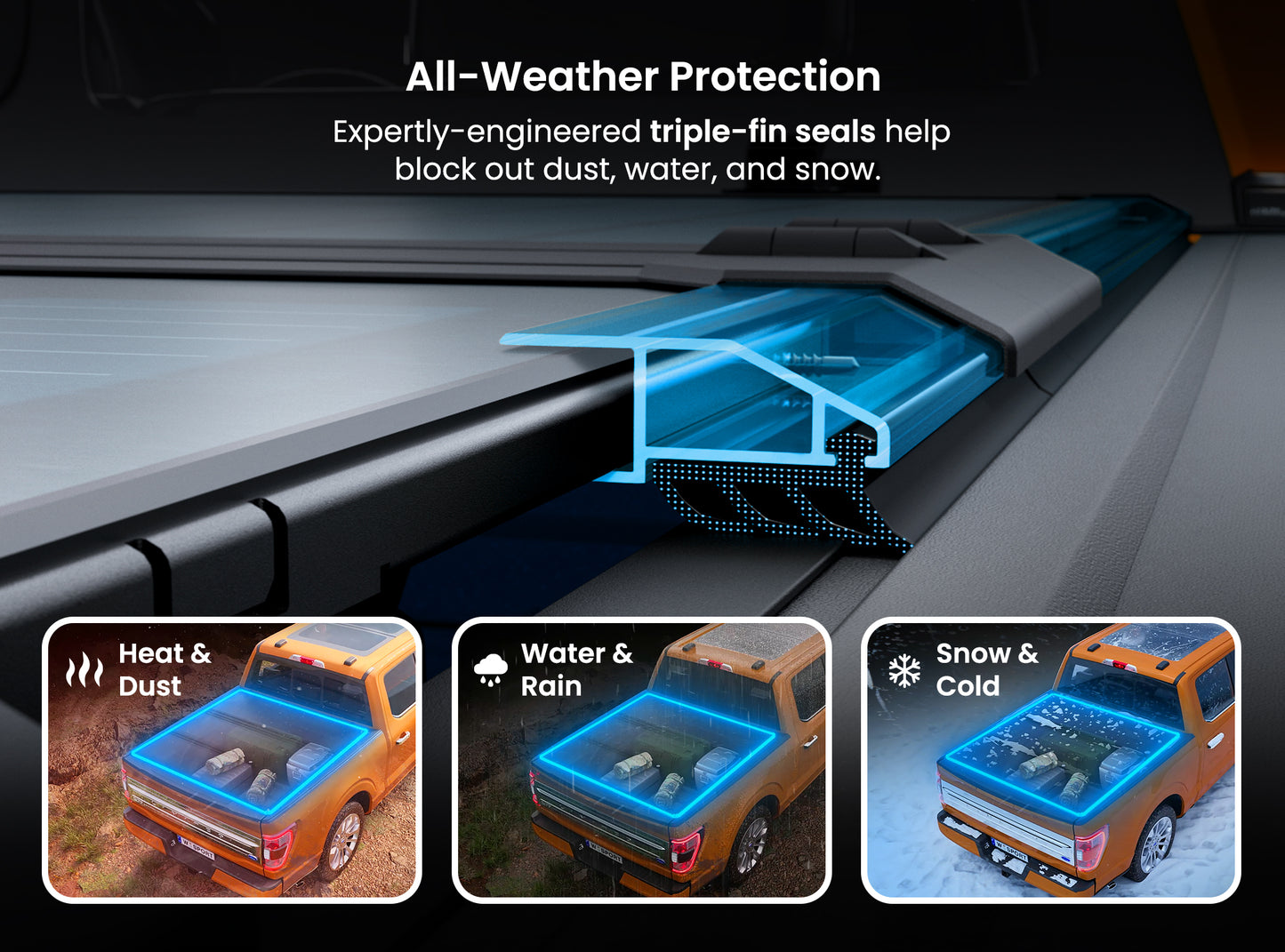 Worksport SOLIS Solar Tonneau Cover