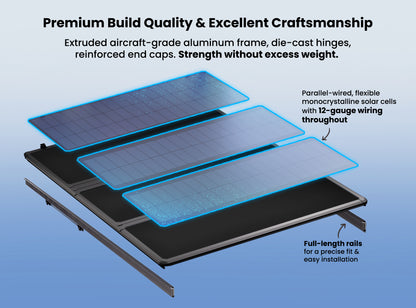 Worksport SOLIS Solar Tonneau Cover