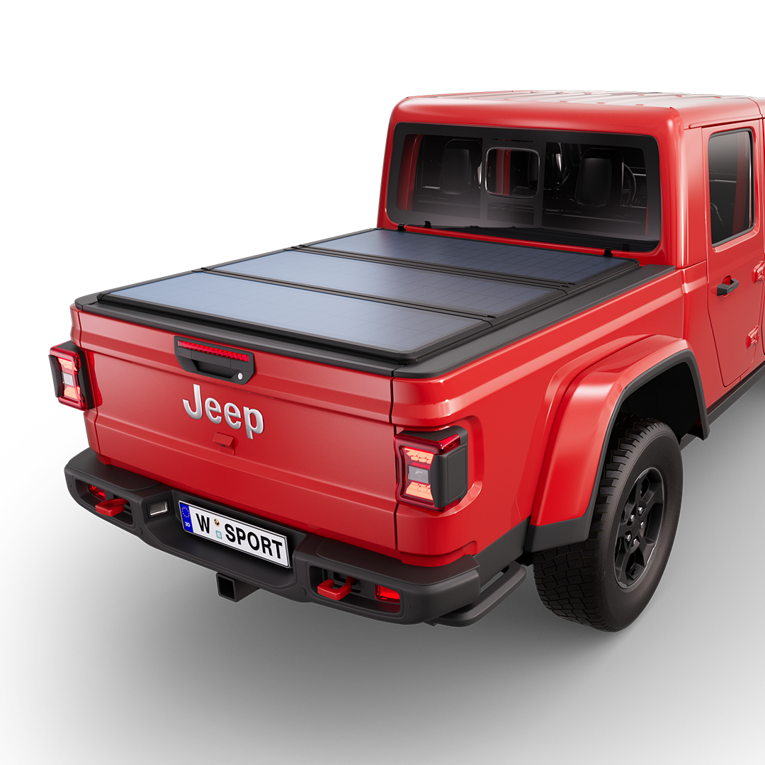 Worksport SOLIS Solar Tonneau Cover