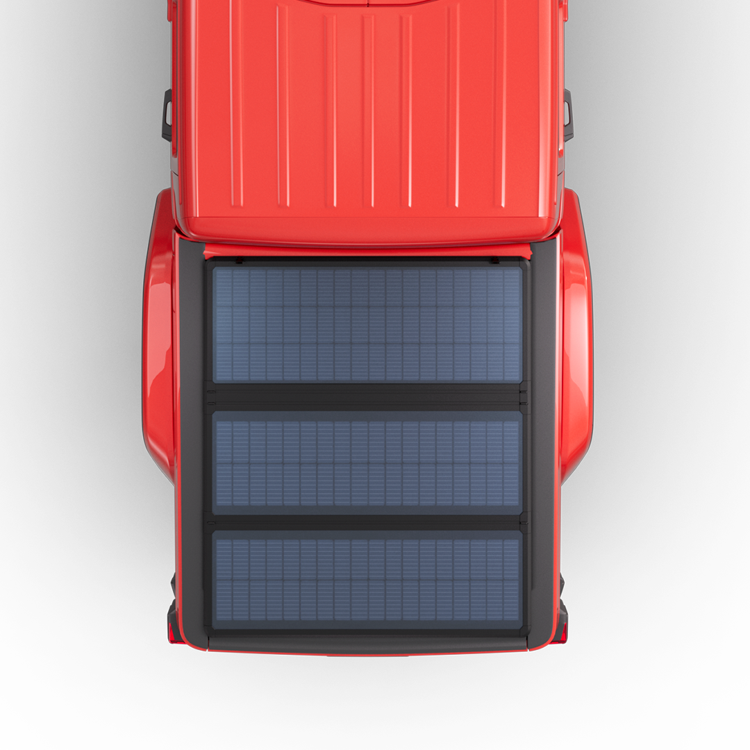 Worksport SOLIS Solar Tonneau Cover